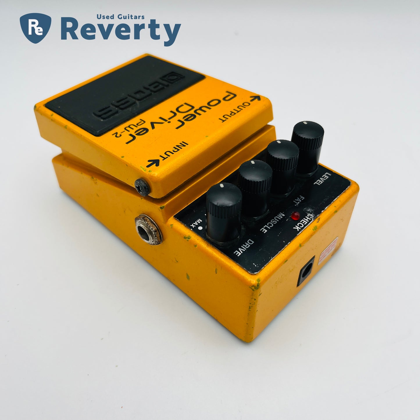 Boss PW-2 Power Driver Guitar Effects Pedal Overdrive Made in Taiwan Used