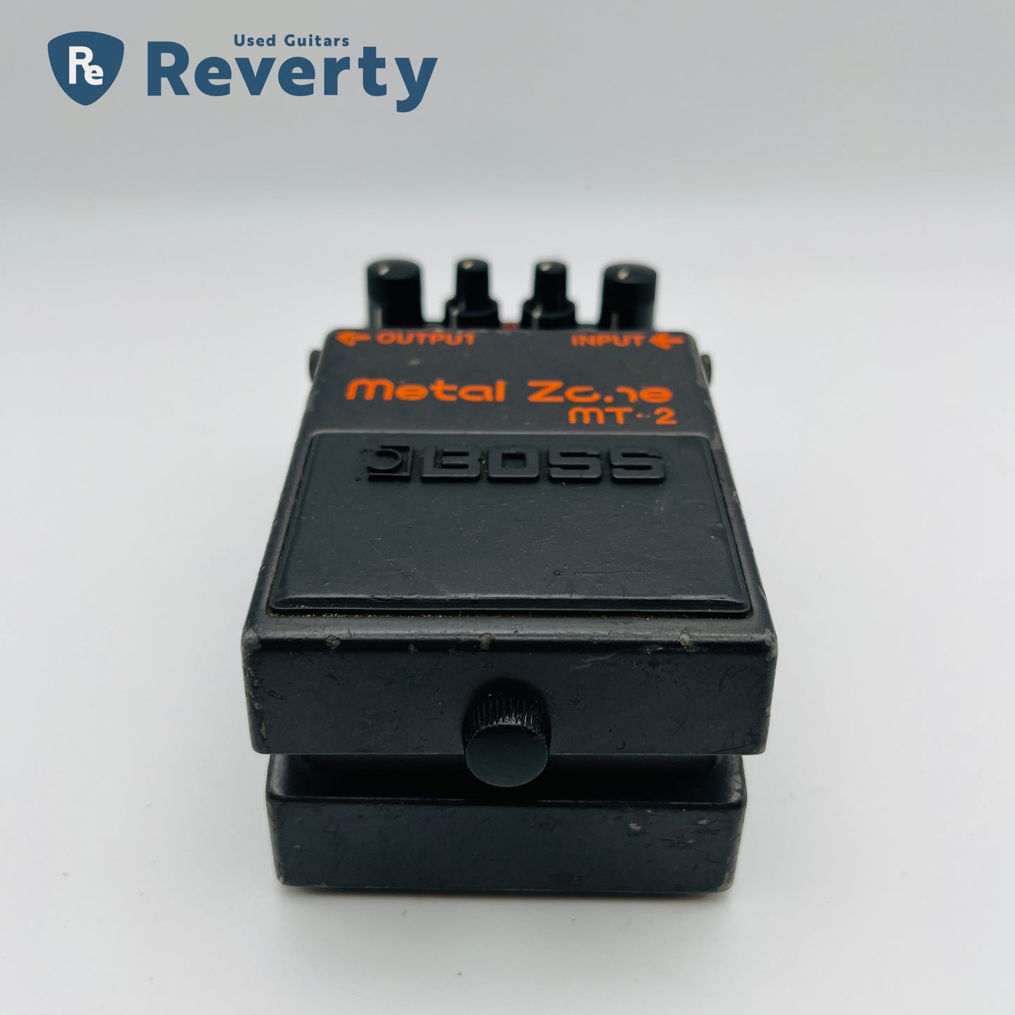 Boss MT-2 Metal Zone Guitar Effects Pedal Distortion Made in Taiwan Used