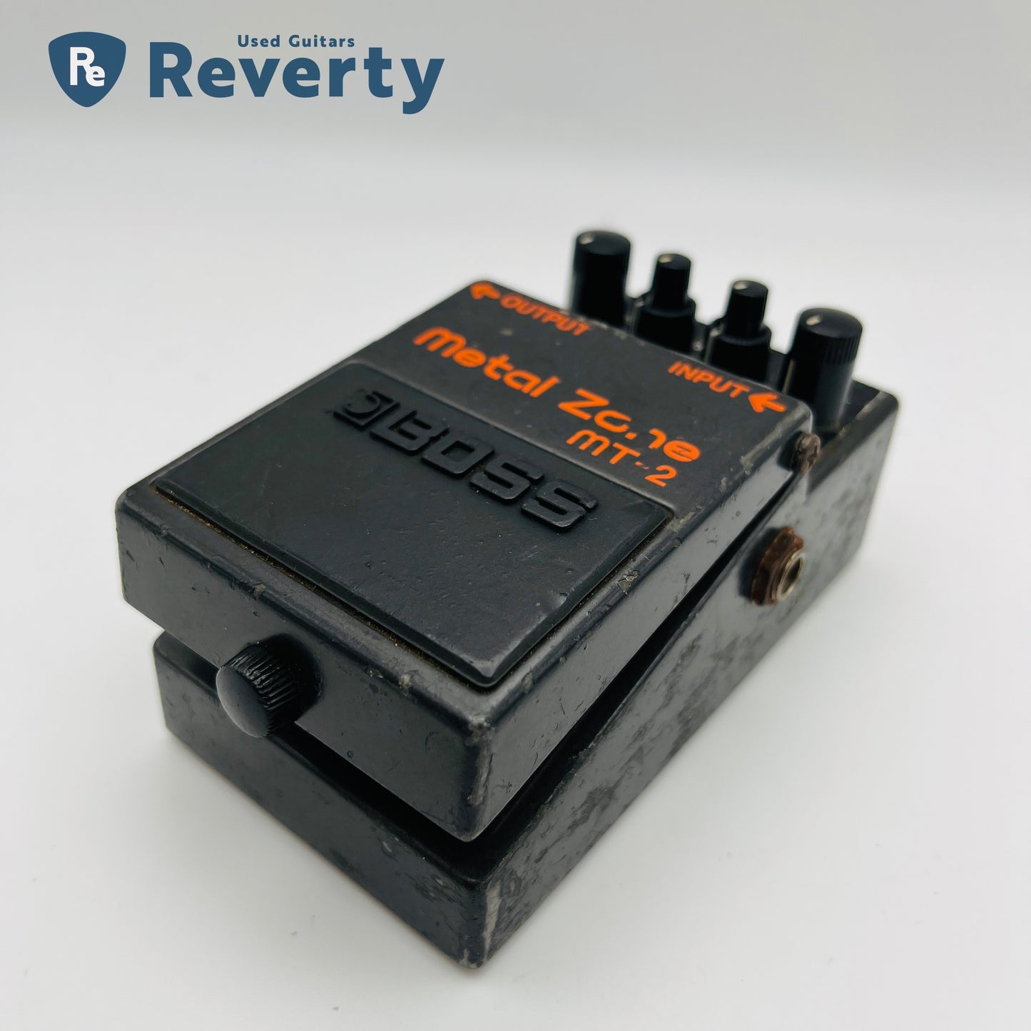 Boss MT-2 Metal Zone Guitar Effects Pedal Distortion Made in Taiwan Used