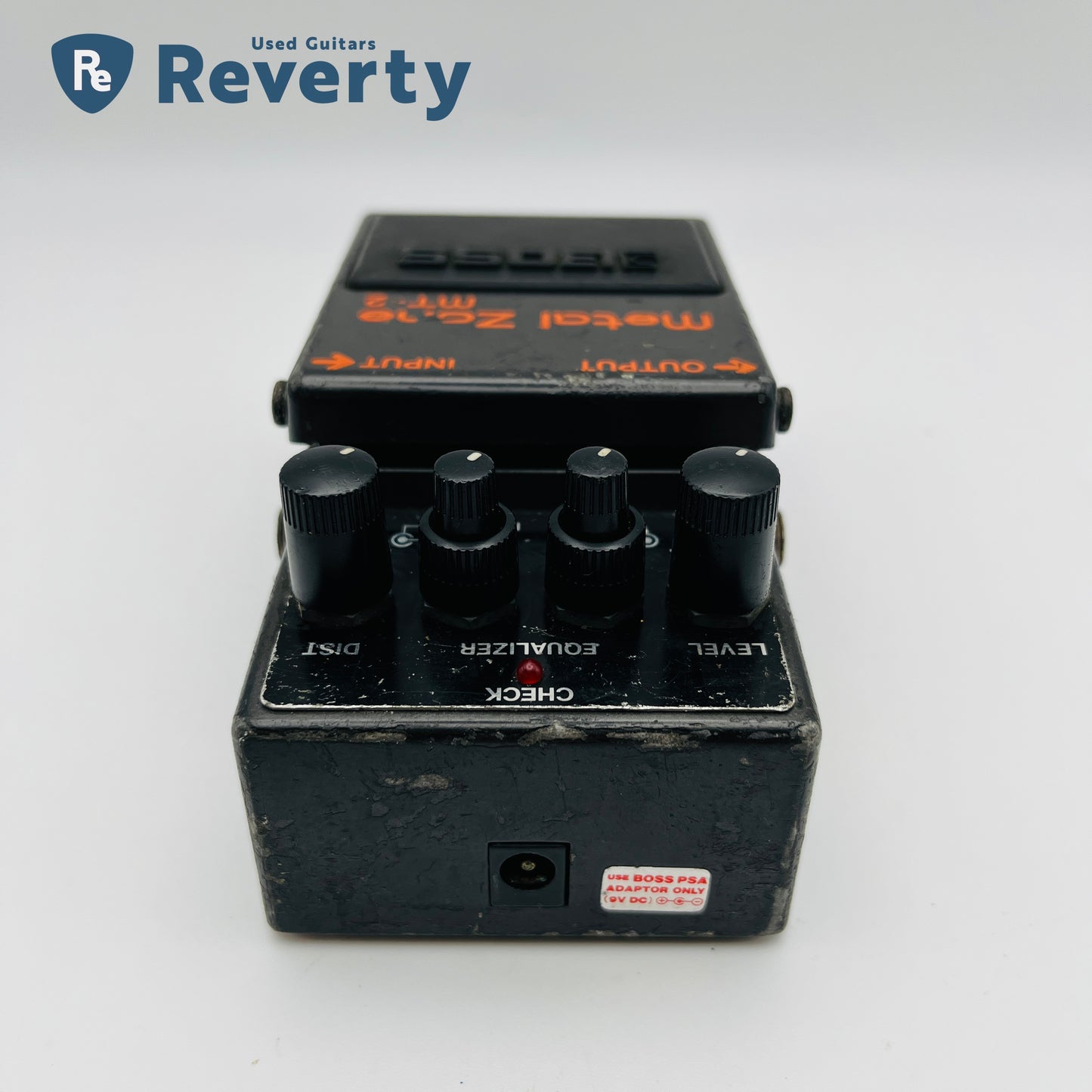 Boss MT-2 Metal Zone Guitar Effects Pedal Distortion Made in Taiwan Used