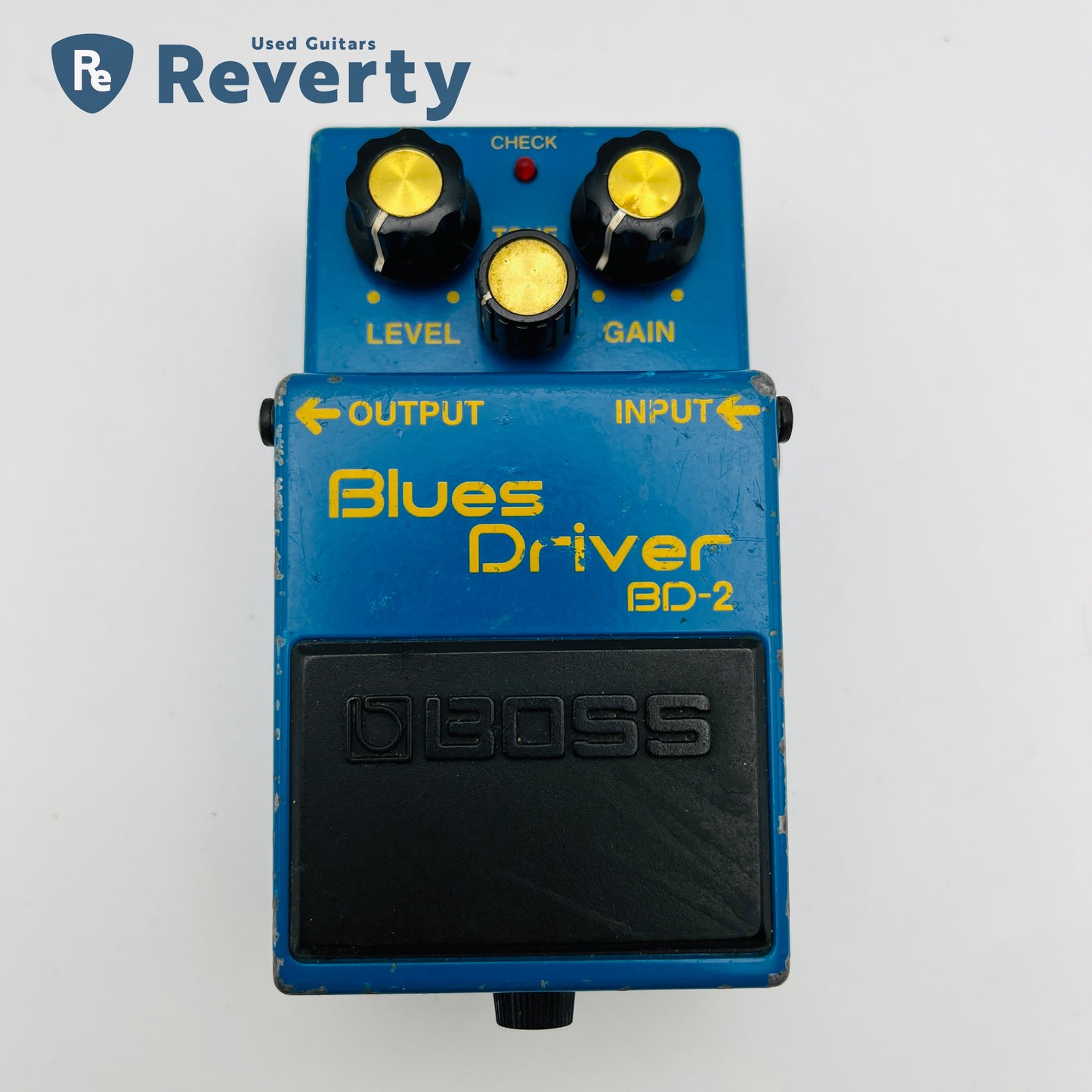 Boss BD-2 Blues Driver Guitar Effects Pedal Overdrive Made in Taiwan Used