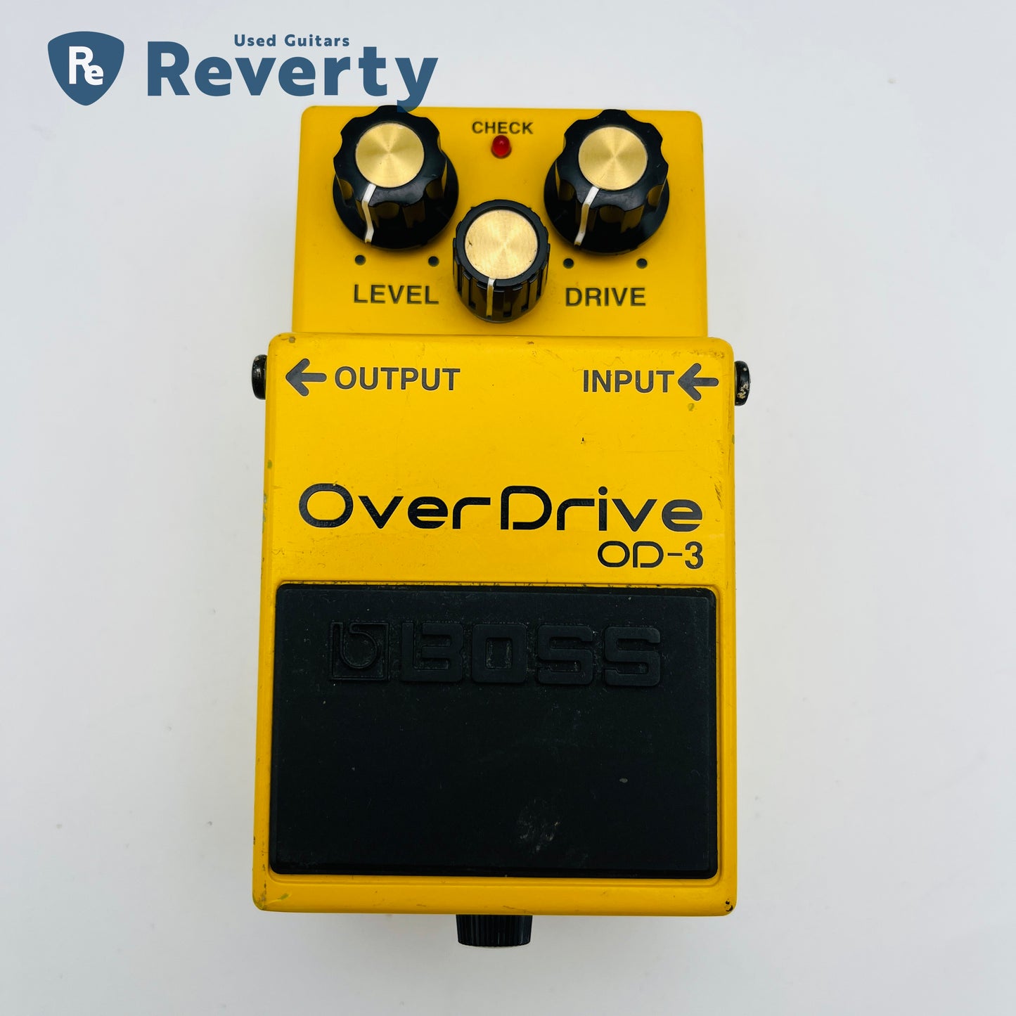 Boss OD-3 OverDrive Guitar Effects Pedal Over Drive Made in Taiwan Used
