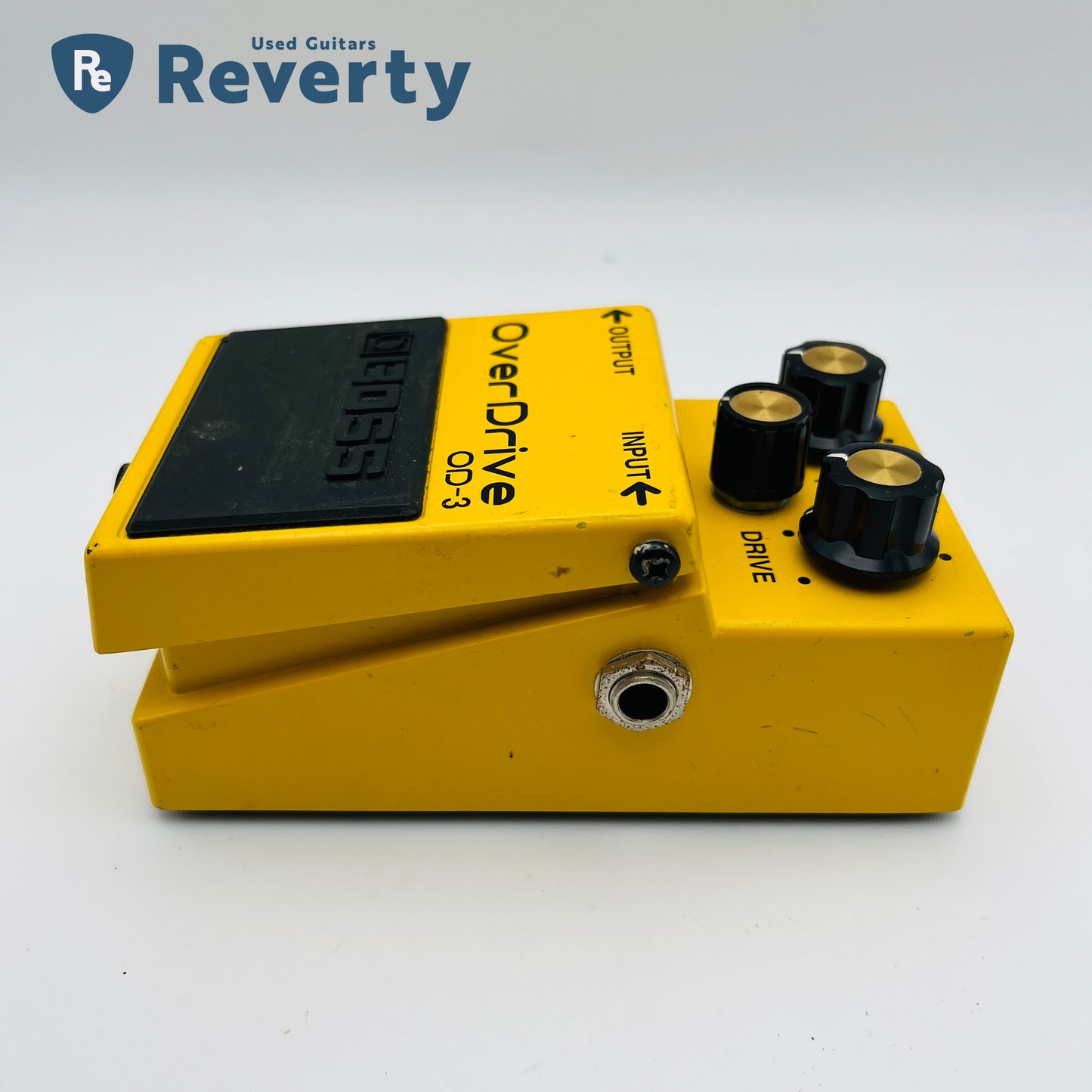 Boss OD-3 OverDrive Guitar Effects Pedal Over Drive Made in Taiwan Used