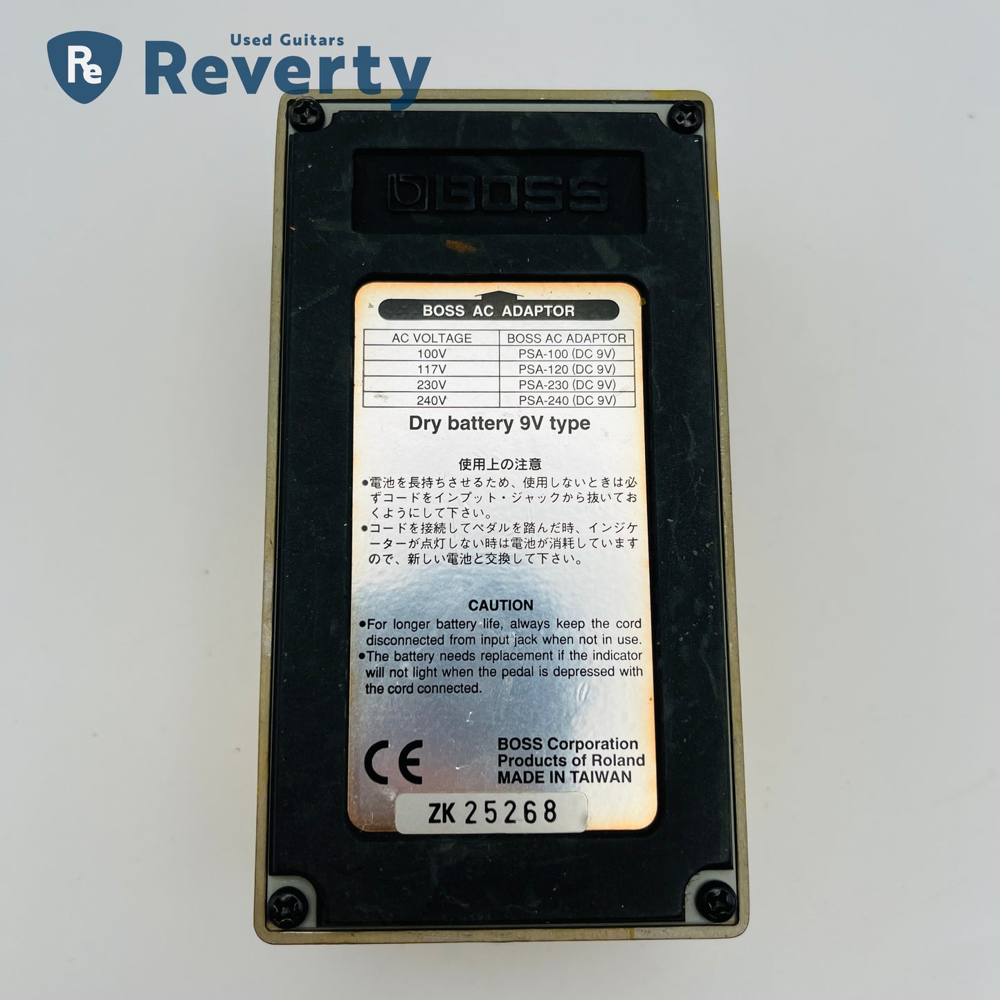 Boss OD-3 OverDrive Guitar Effects Pedal Over Drive Made in Taiwan Used