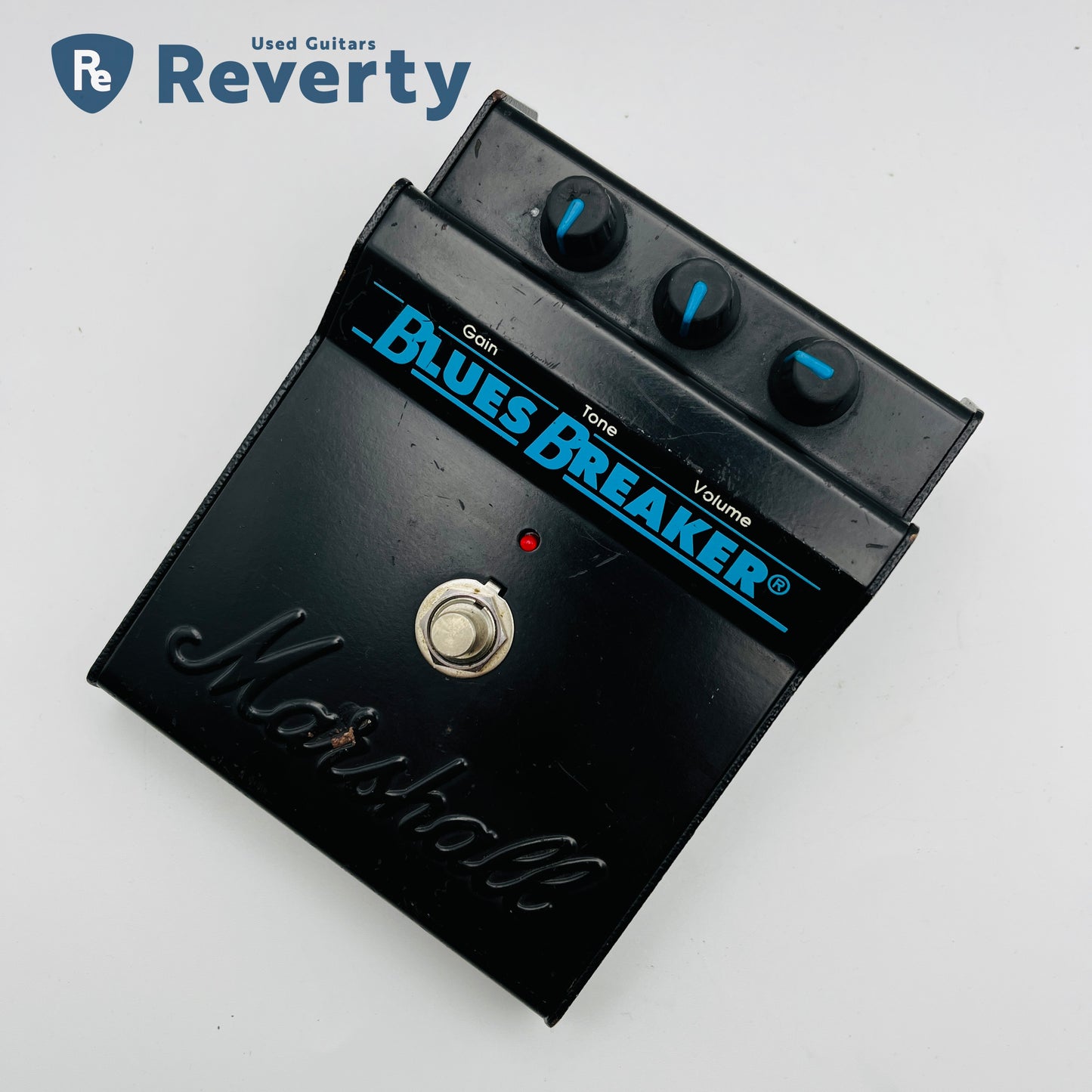 Marshall Blues Breaker Made in England Original Guitar Overdrive Pedal Used