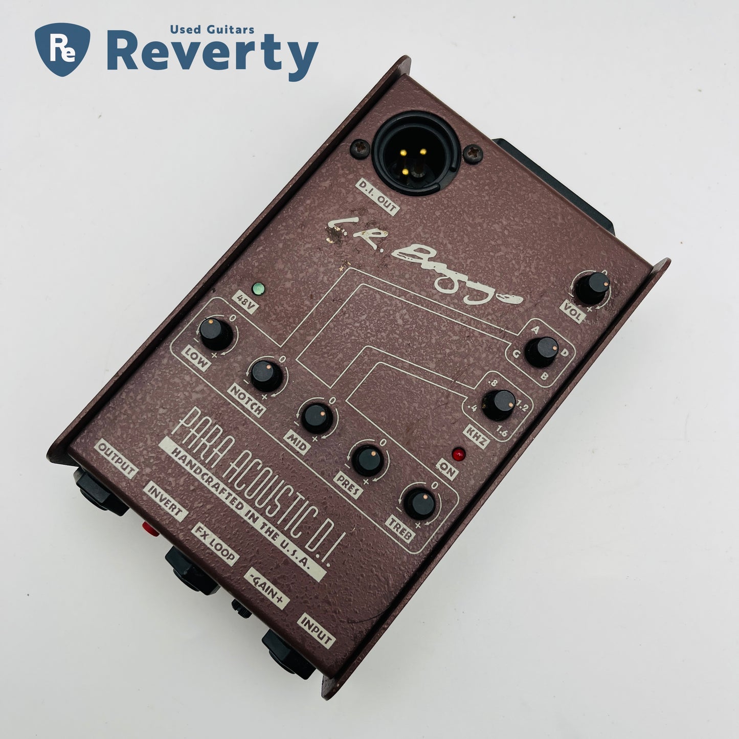 L.R.Baggs Para Acoustic D.I. Hand Crafted in The U.S.A Used