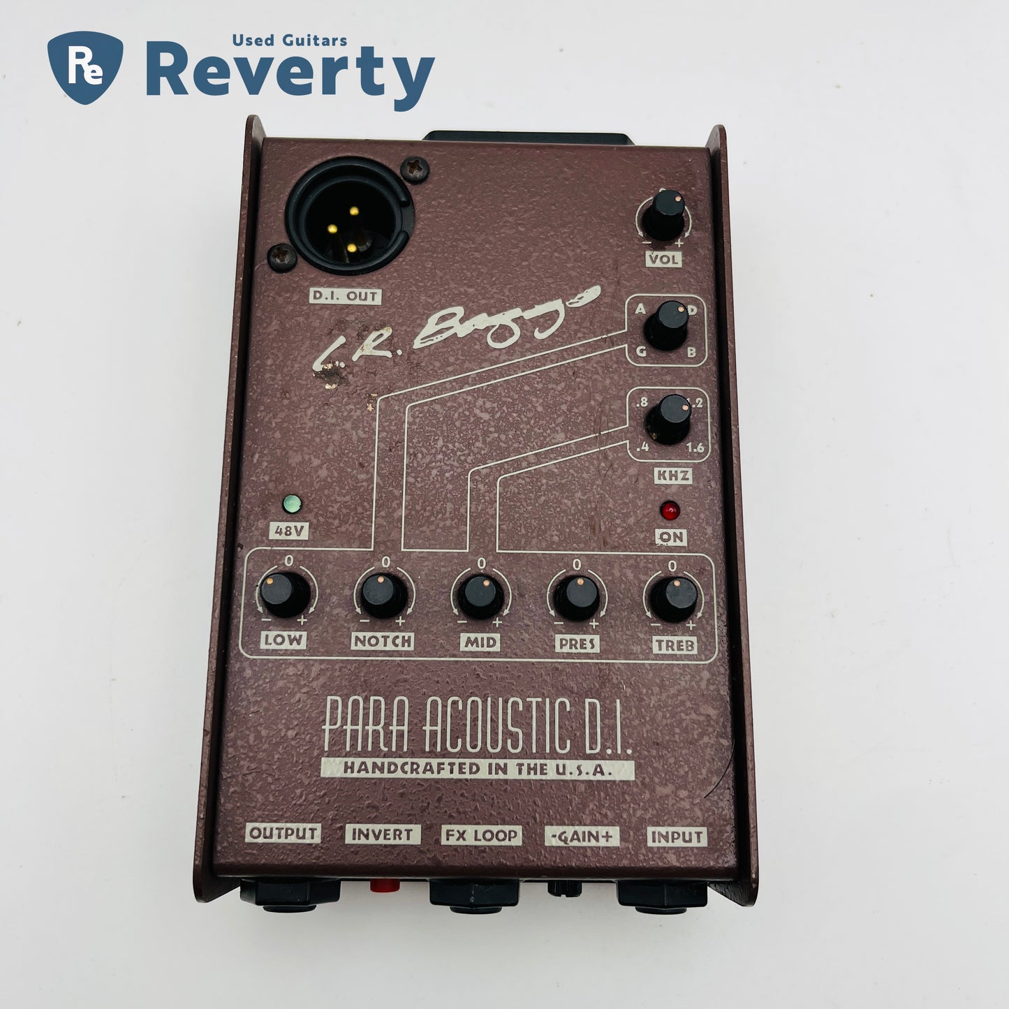 L.R.Baggs Para Acoustic D.I. Hand Crafted in The U.S.A Used