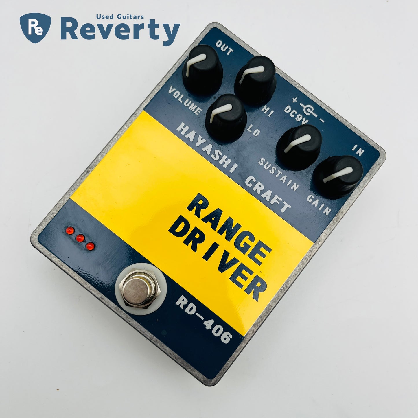 HAYASHI CRAFT Range Driver RD-406 Made in Japan Overdrive Pedal Used