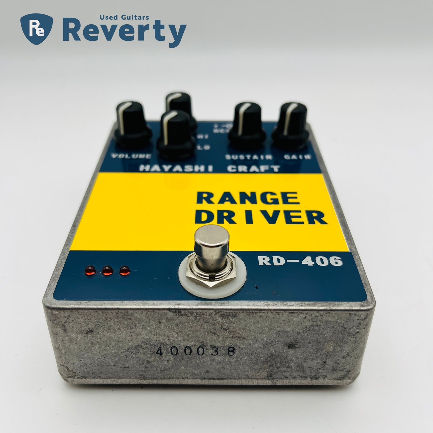 HAYASHI CRAFT Range Driver RD-406 Made in Japan Overdrive Pedal Used
