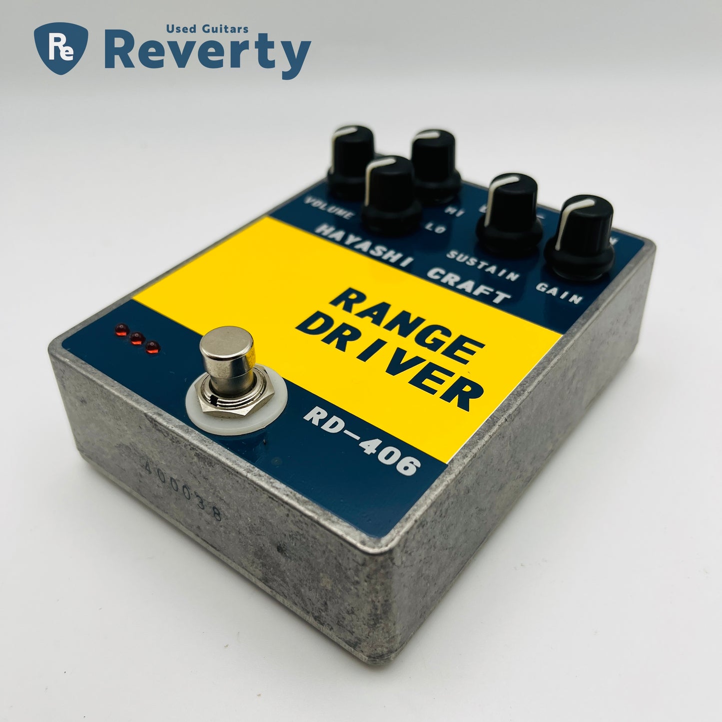 HAYASHI CRAFT Range Driver RD-406 Made in Japan Overdrive Pedal Used