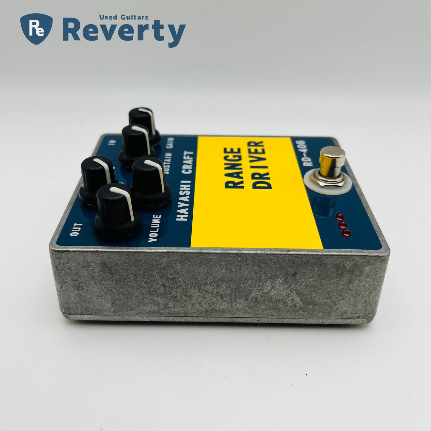 HAYASHI CRAFT Range Driver RD-406 Made in Japan Overdrive Pedal Used