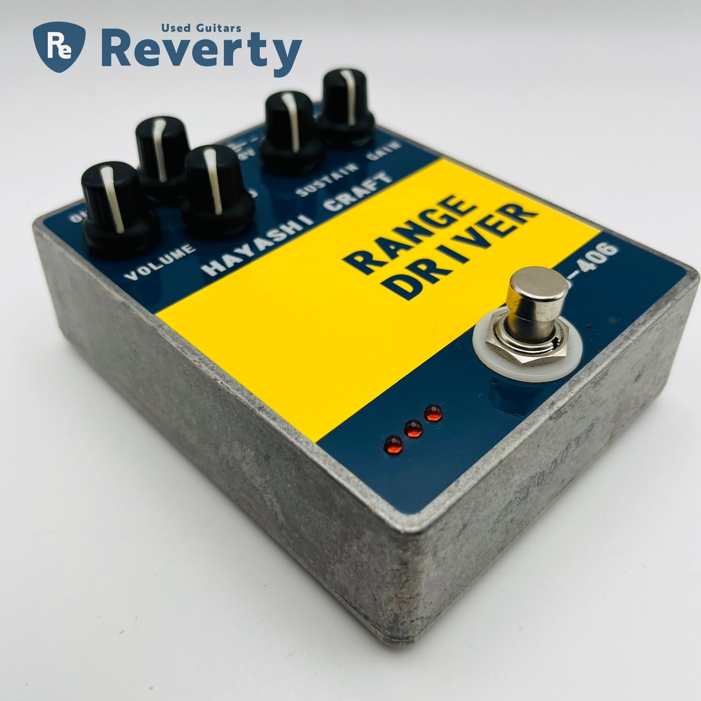 HAYASHI CRAFT Range Driver RD-406 Made in Japan Overdrive Pedal Used