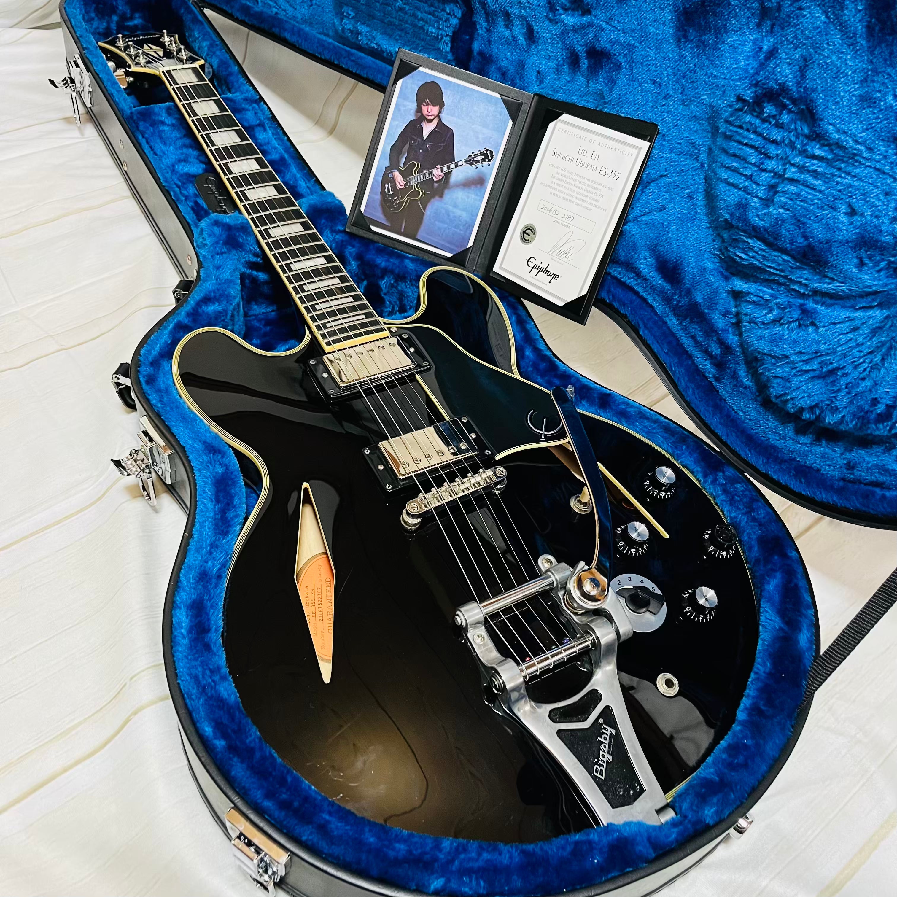 Epiphone Shinichi Ubukata Signature ES-355 2019 Ver.01- Present - Ebon –  Reverty Store Tokyo