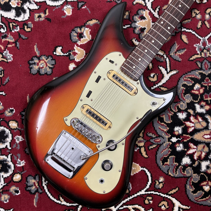 1966-1967 Yamaha SG-2 Sunburst MIJ Nippon Gakki Offset Vintage Electric Guitar