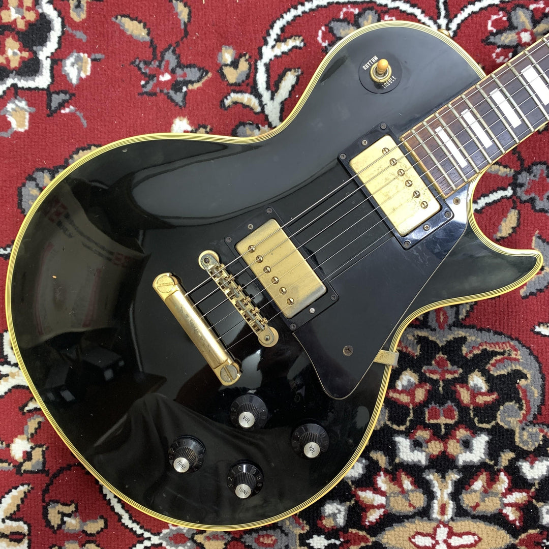 1988 Greco EGC68-60 Les Paul Custom Type Black Mint Collection MIJ w/ Hard Case