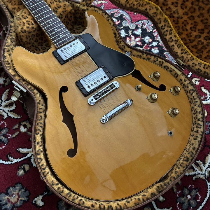 1977-1978 Yamaha SA700 Super Axe Natural Semi-Hollow ES-335 Style MIJ w/ Case