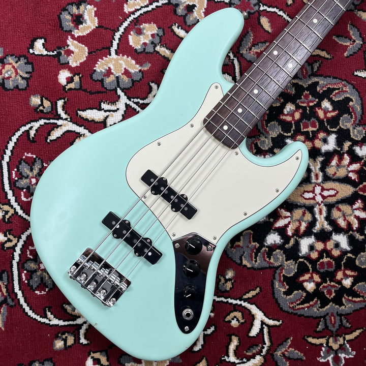 2022 Fender Made in Japan Junior Collection Jazz Bass Short Scale Surf Green MIJ