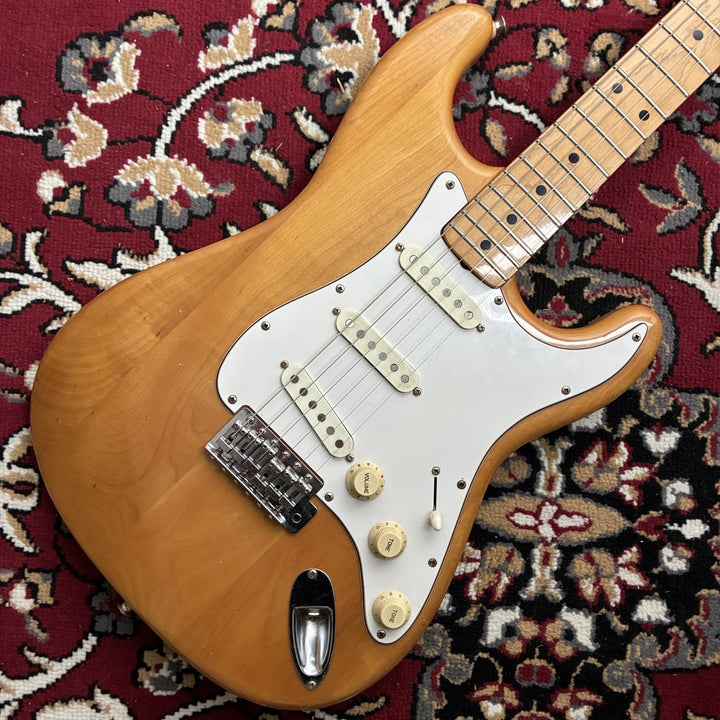 1977-1980 Aria Pro II ST-500 Stagecaster Natural MIJ Matsumoku Vintage Strat