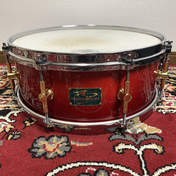 Canopus The Maple M-1455 14x5.5 Maple Snare Drum 2006 MIJ