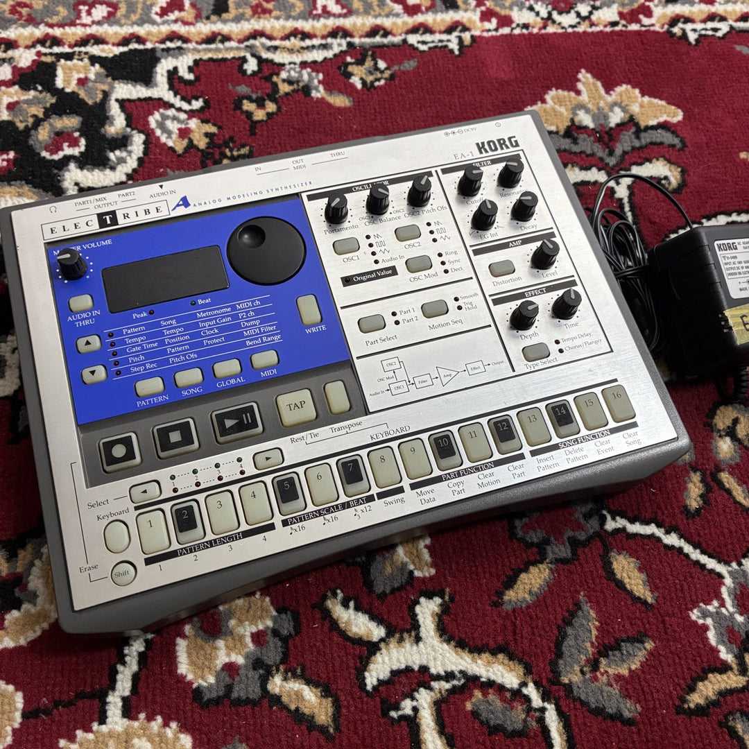 Korg Electribe EA-1 Analog Modeling Synthesizer Groovebox w/ AC Adapter MIJ