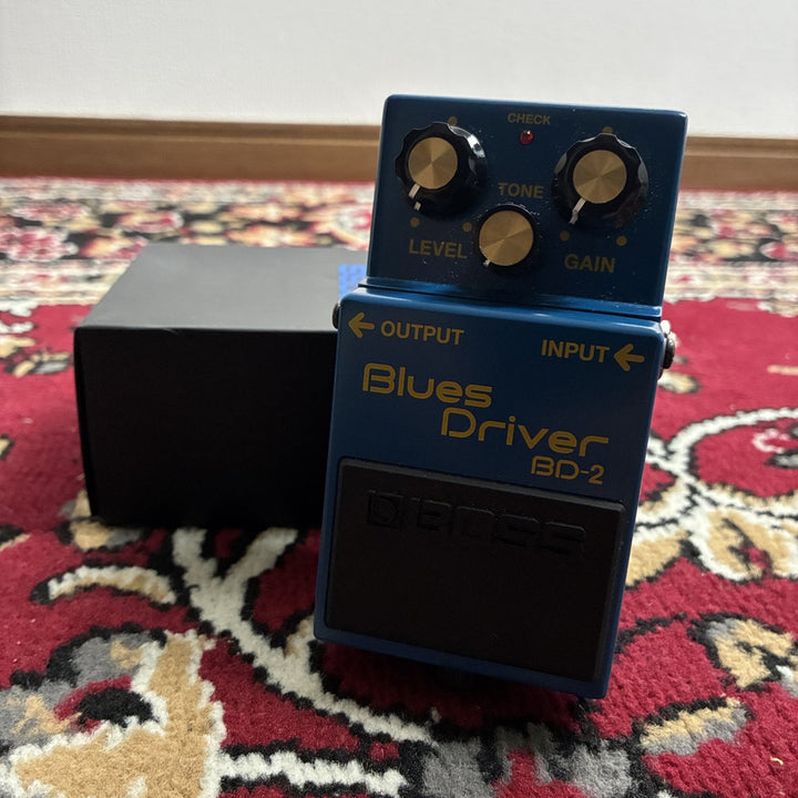 BOSS BD-2 Blues Driver Overdrive Guitar Effects Pedal w/ Original Box Excellent