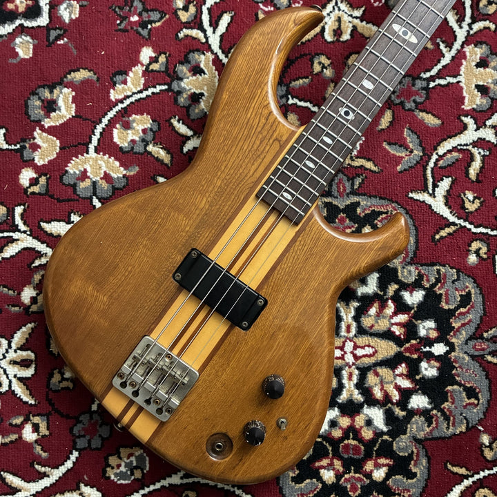 1980 Aria Pro II RSB-600 Rev-Sound Bass Neck-Thru Natural MIJ Matsumoku Japan