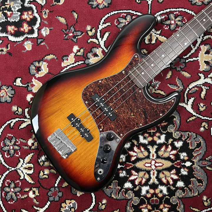 2009 K-ON! KJB-MIO Mio Akiyama Jazz Bass 3-Tone Sunburst Right-Handed w/ Case