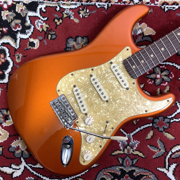 2013 Fender Standard Stratocaster FSR Special Edition Candy Tangerine Mexico MIM