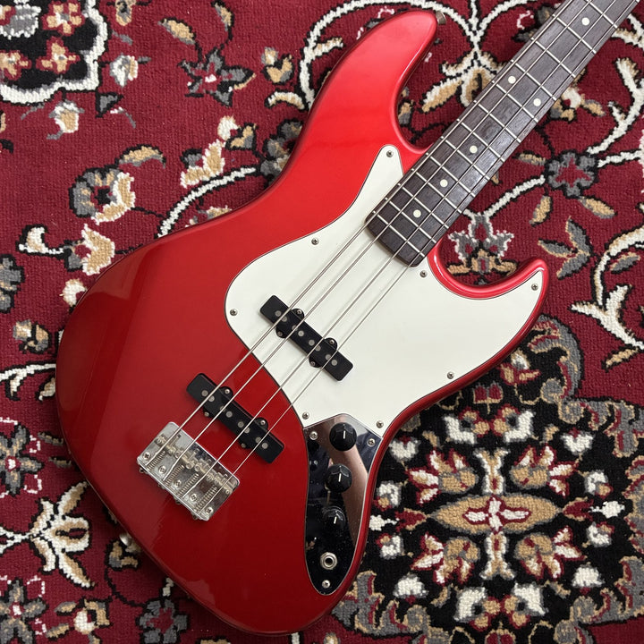2012 CoolZ ZJB-M1R Medium Scale Jazz Bass Candy Apple Red MIJ Fujigen CFS