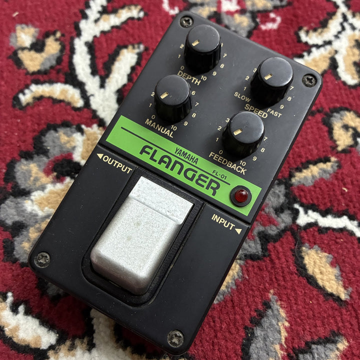 1980s Yamaha FL-01 Flanger PSE Series Analog BBD Vintage Effect Pedal MIJ Japan