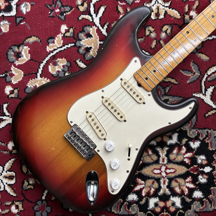 1972-1975 Greco SE Stratocaster Gneco Logo Matsumoku Maxon MIJ Sunburst As-Is