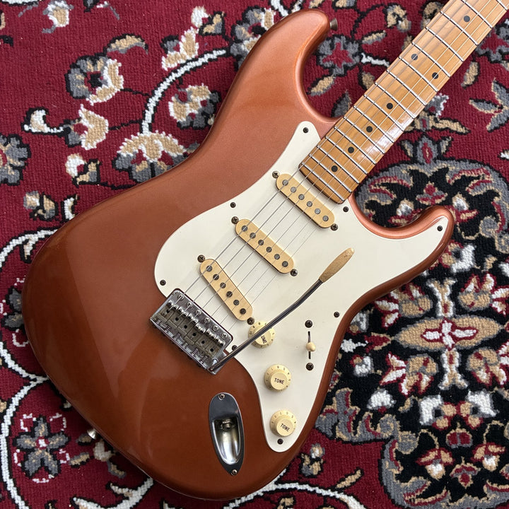 1989-1990 Fender Japan ST-500VM Stratocaster Copper Metallic 22-Fret MIJ Fujigen