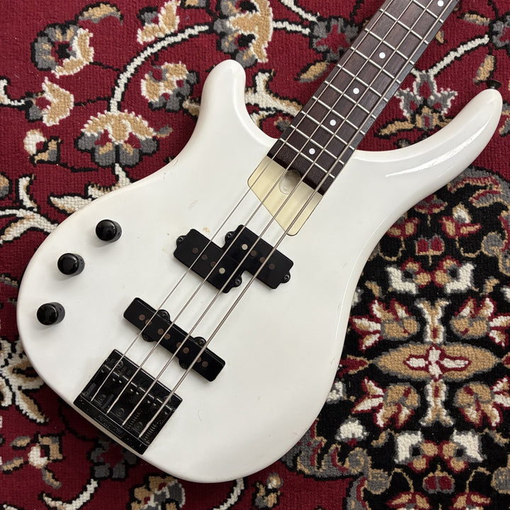 1980s-90s Fernandes FRB-45 Revolver Bass Left-Handed PJ White MIJ Japan Lefty