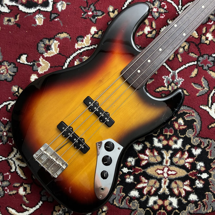 2020 Fender MIJ Traditional 60s Jazz Bass Fretless 3-Color Sunburst Japan Ltd