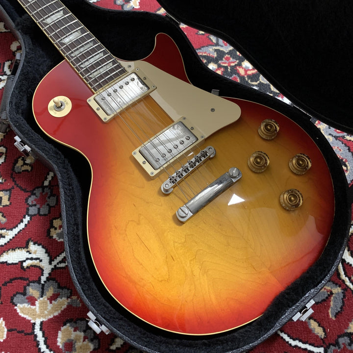 1999 Epiphone Japan LPS-80 Les Paul Standard Cherry Sunburst MIJ Fujigen w/HSC