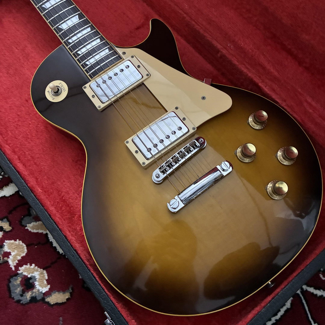 1977 Greco EG Les Paul Standard Type Semi-Hollow Sunburst MIJ Lawsuit Era w/ HC