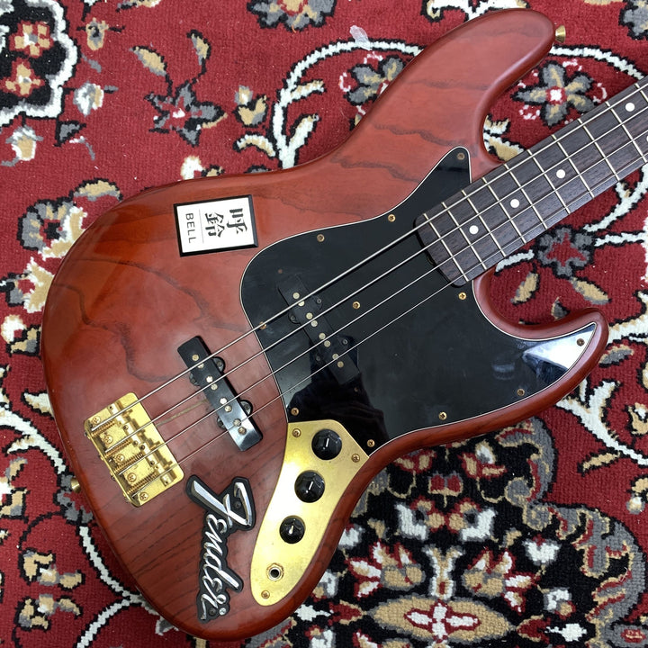 1993-1994 Fender Japan JBG-70 Jazz Bass Satin Red Gold Hardware MIJ Fujigen