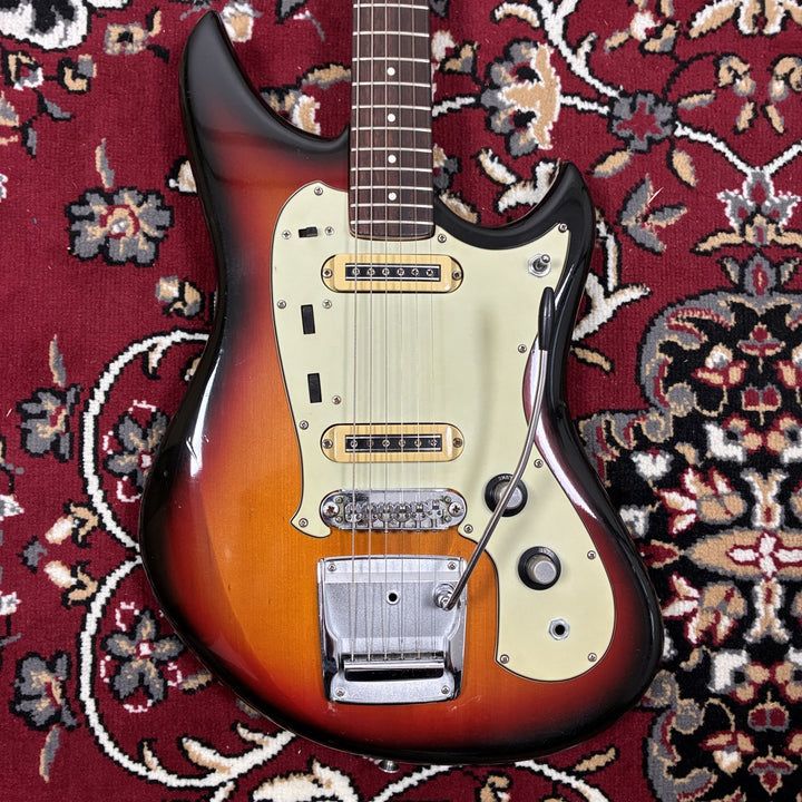 1966-1967 Yamaha SG-2 Sunburst MIJ Nippon Gakki Offset Vintage Electric Guitar