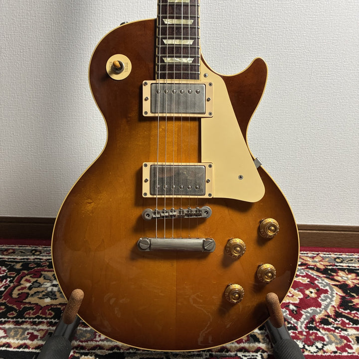 1999 Epiphone Japan Les Paul Standard Sunburst MIJ Fujigen Gibson Headstock