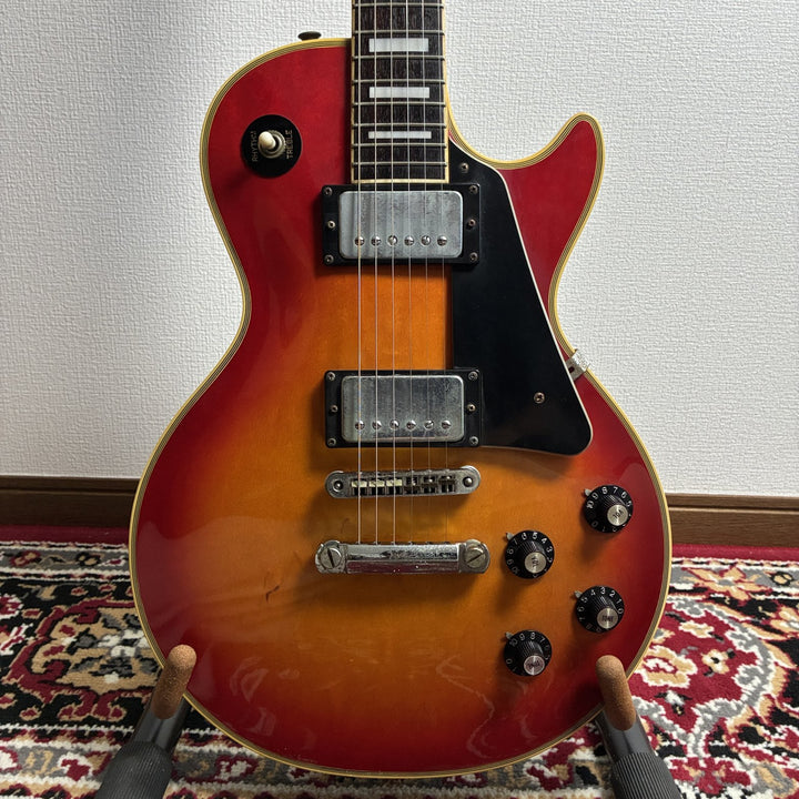 1970s Aria Pro II LC-500 Les Paul Custom Cherry Sunburst MIJ Matsumoku Japan