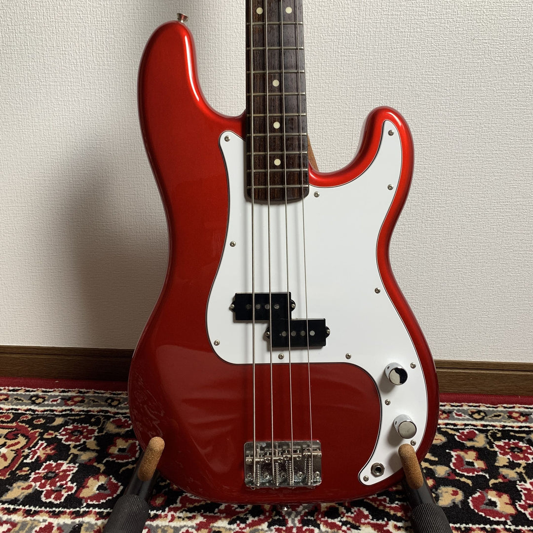 2011 CoolZ ZPB-1R P-Bass Style Candy Apple Red MIJ Fujigen CFS w/ Gig Bag
