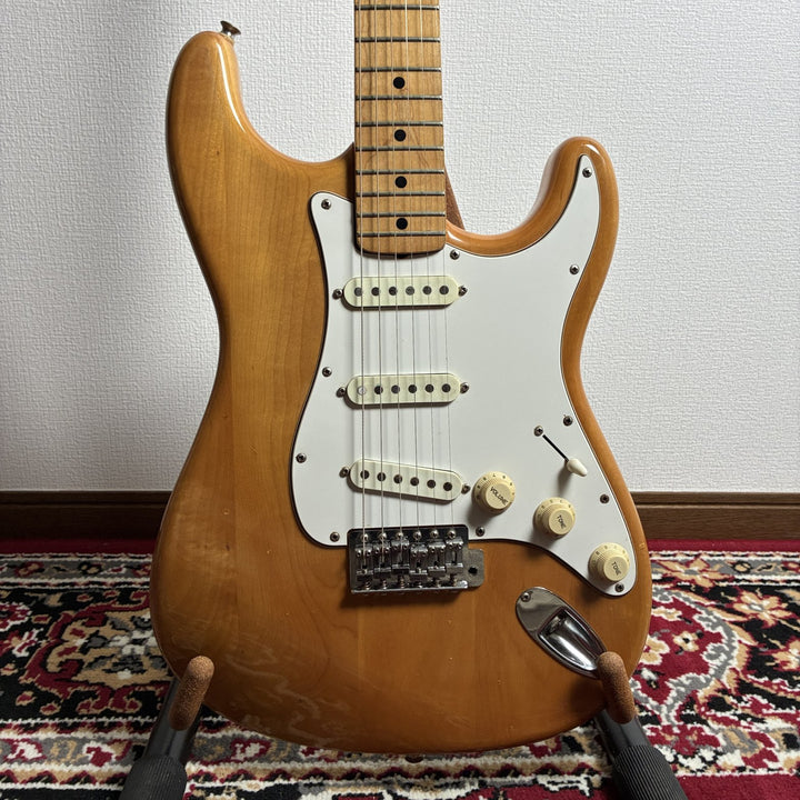 1977-1980 Aria Pro II ST-500 Stagecaster Natural MIJ Matsumoku Vintage Strat