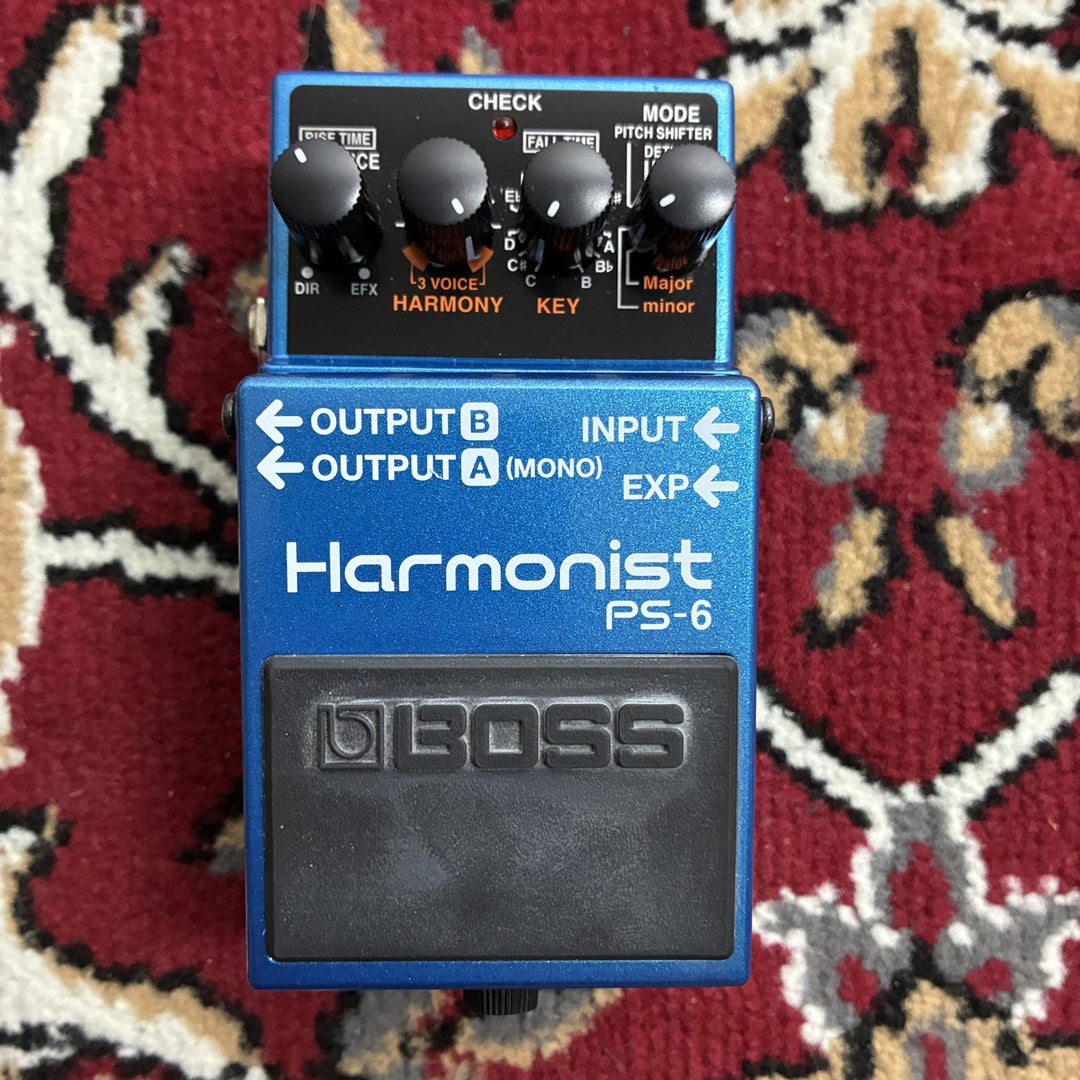 BOSS PS-6 Harmonist Pitch Shifter 3-Voice Harmony Pedal w/ Box &amp; Manual
