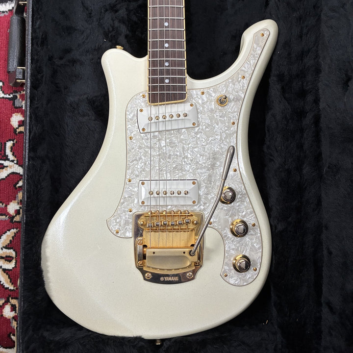 2000s Yamaha SGV1200 Flying Samurai Offset Pearl Snow White Gold HW w/ OHSC
