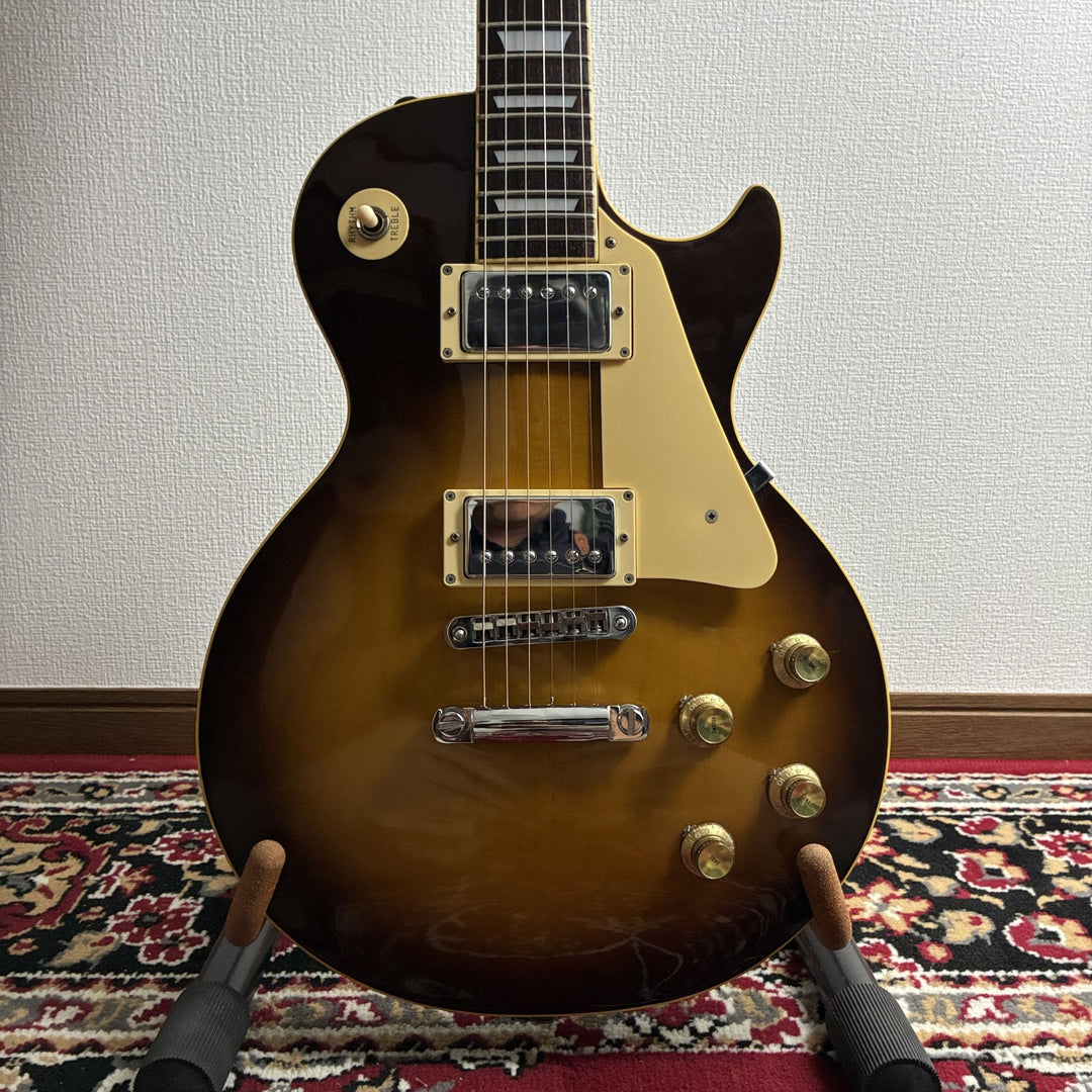 1977 Greco EG Les Paul Standard Type Semi-Hollow Sunburst MIJ Lawsuit Era w/ HC