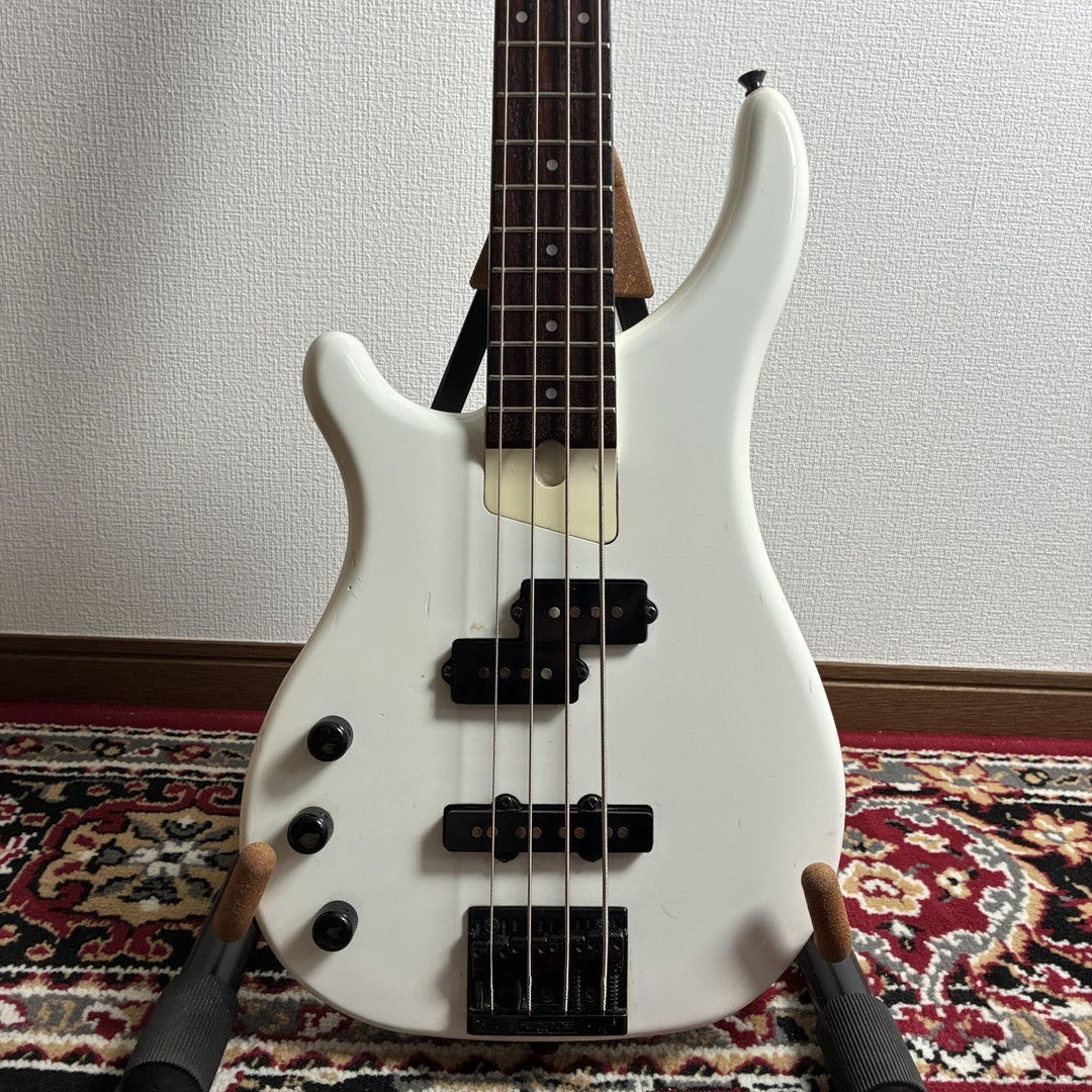 1980s-90s Fernandes FRB-45 Revolver Bass Left-Handed PJ White MIJ Japan Lefty