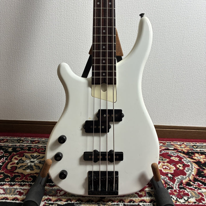 1980s-90s Fernandes FRB-45 Revolver Bass Left-Handed PJ White MIJ Japan Lefty