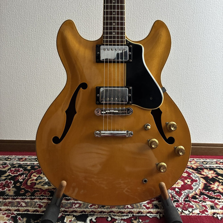 1977-1978 Yamaha SA700 Super Axe Natural Semi-Hollow ES-335 Style MIJ w/ Case