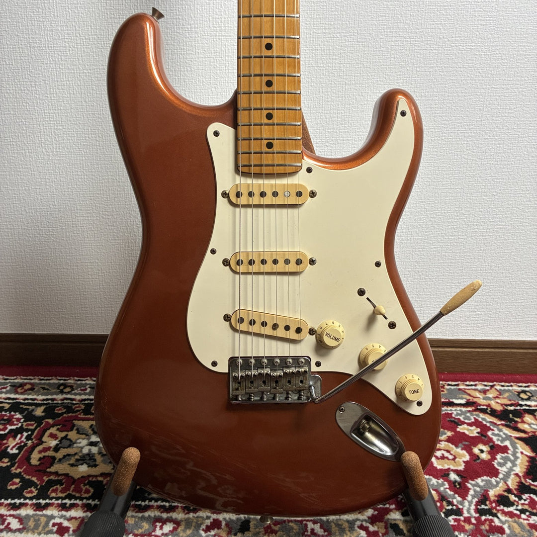 1989-1990 Fender Japan ST-500VM Stratocaster Copper Metallic 22-Fret MIJ Fujigen