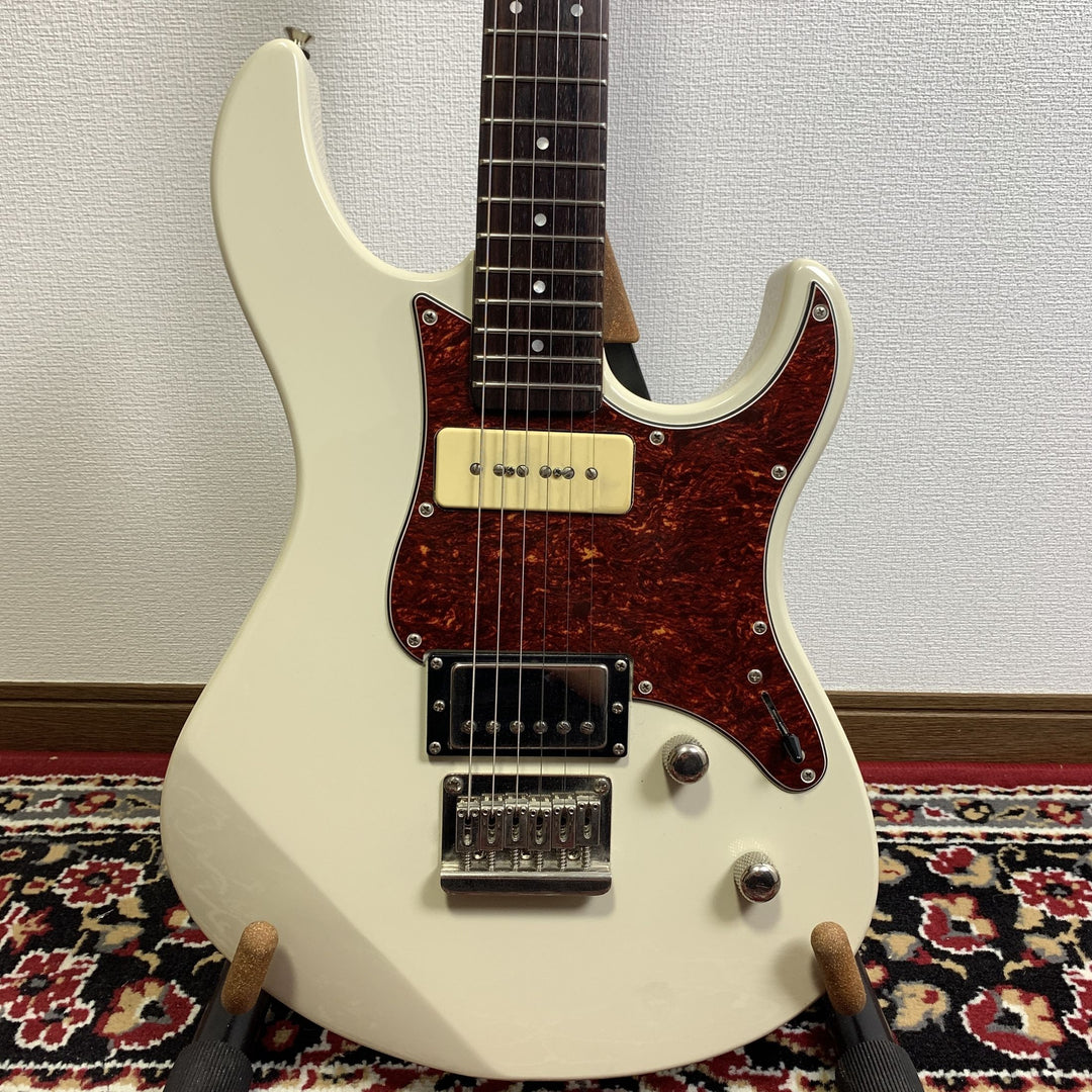 2018 Yamaha Pacifica PAC311H Vintage White P-90 Humbucker Hardtail w/ Soft Case